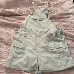 Vintage Plus size Carolina Colours beige/tan overalls size 18